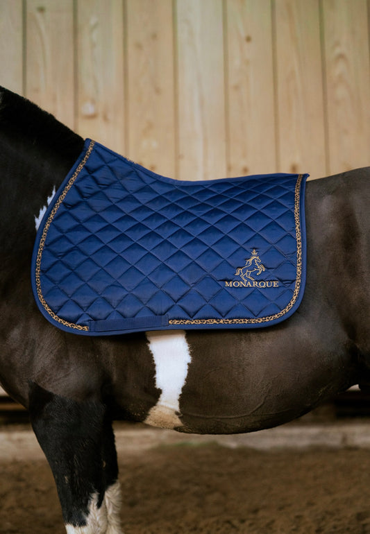 Tapis de selle CSO Elena - marine